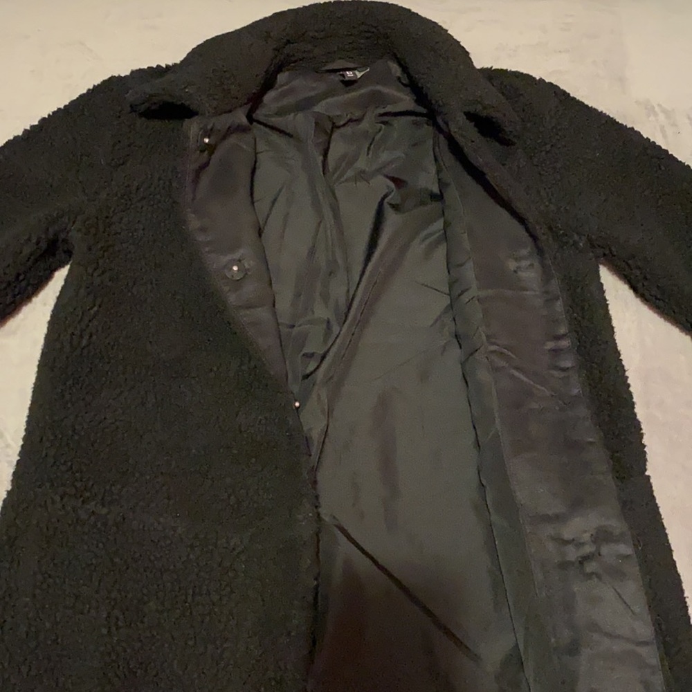 Teddy Black Jacket - image 2